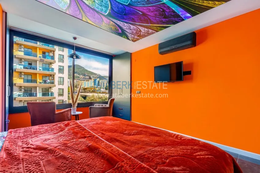 Purchase  Two-room apartment in Alanya with a modern interior 14 