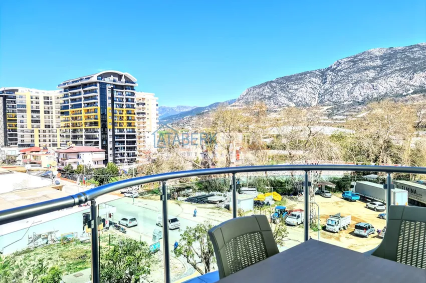 Purchase  Furnished two bedroom apartment with an open view in Mahmutlar  8 