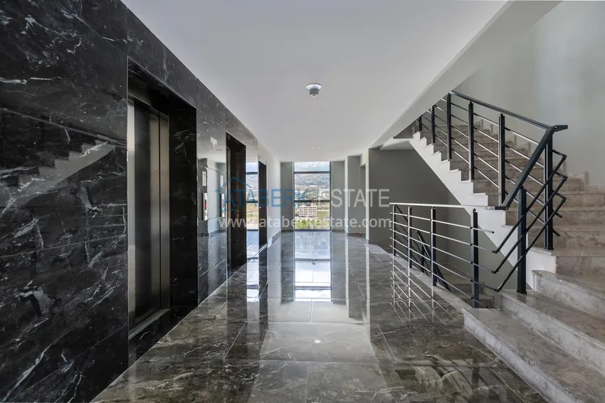 Rent in Mahmutlar — one bedroom apartment with sea view 12 