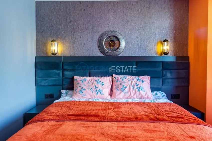 Purchase  Two-room apartment in Alanya with a modern interior 15 