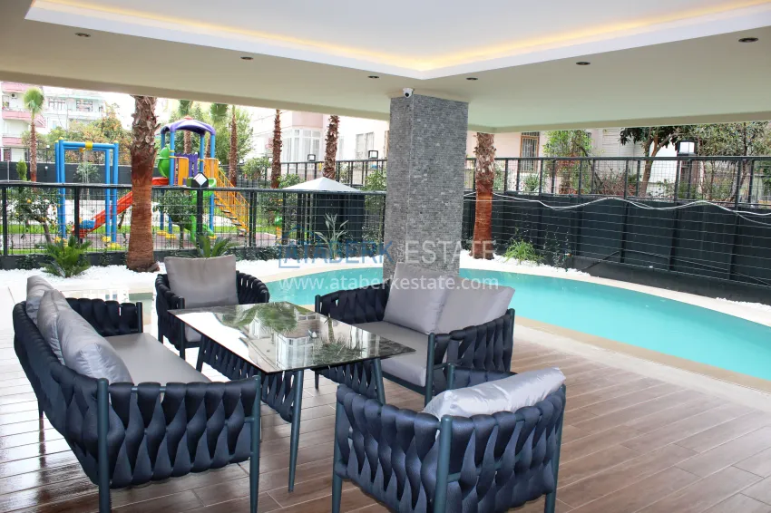 New one bedroom apartment for long-term rent in the center of Alanya 20