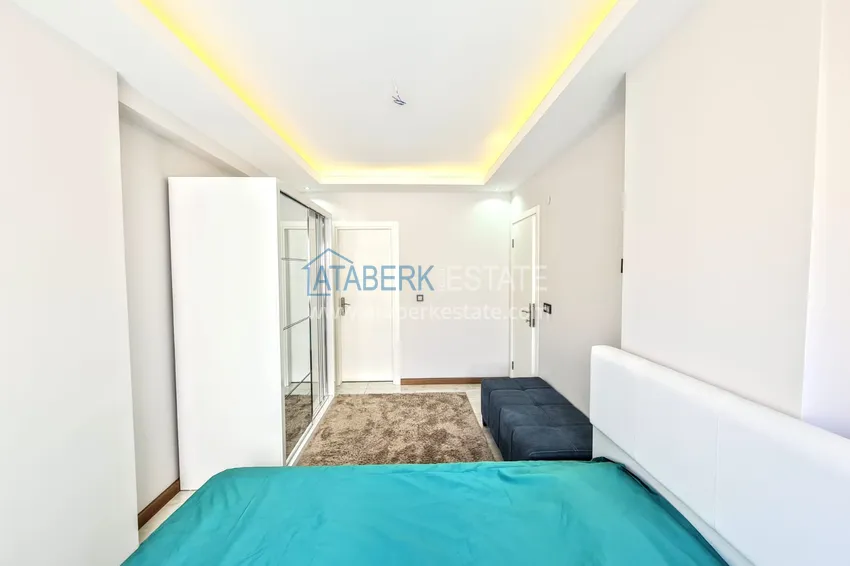 Purchase  Furnished two bedroom apartment with an open view in Mahmutlar  15 