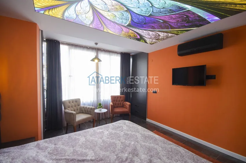 Purchase  Two-room apartment in Alanya with a modern interior 19 