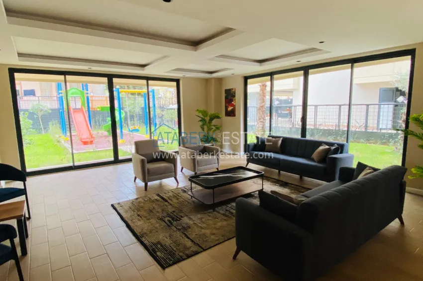 New one bedroom apartment for long-term rent in the center of Alanya 22