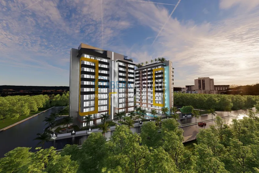 New project of a multi-apartment residential complex in Antalya - Altintash 1 