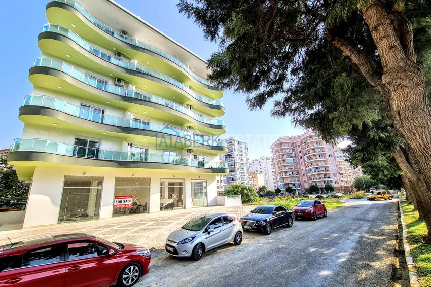 Furnished two bedroom apartment with an open view in Mahmutlar  3 