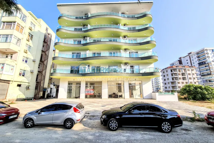Furnished two bedroom apartment with an open view in Mahmutlar  4 
