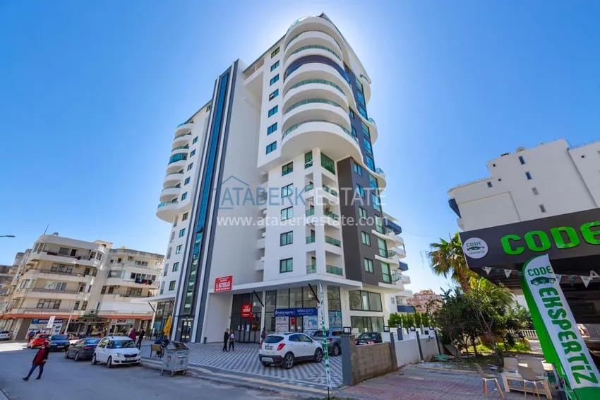 Rent in Mahmutlar — one bedroom apartment with sea view 2 