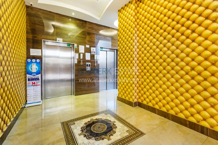 Flat in Mahmutlar - modern interior design with a partial sea view 4 