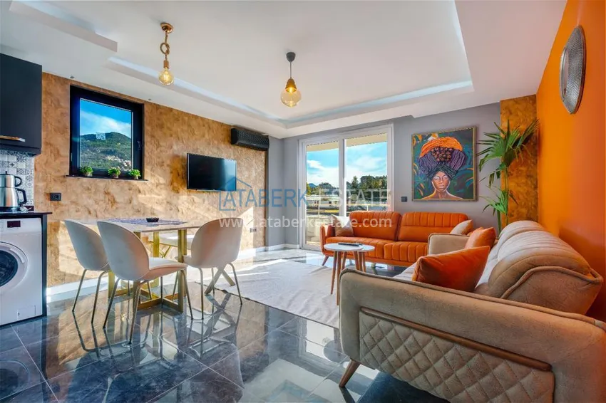 Purchase  Two-room apartment in Alanya with a modern interior 7 