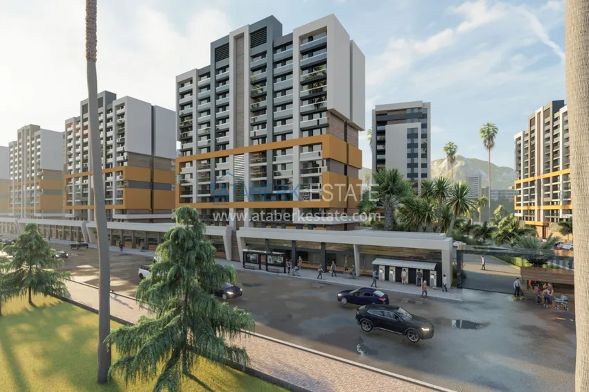 Apartments in Antalya at affordable prices, Kepez area from the developer 10 