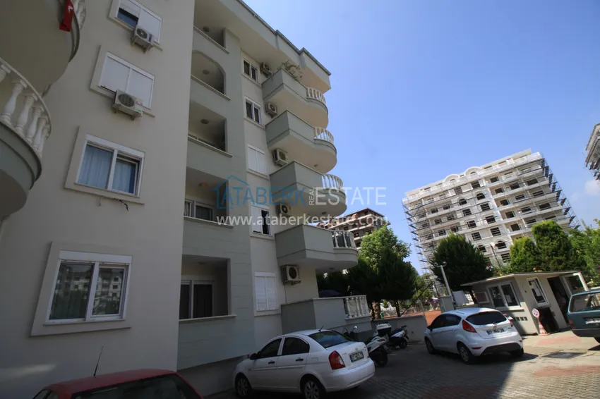 Three-room apartment in Oba with a glazed balcony and a sea view 6 