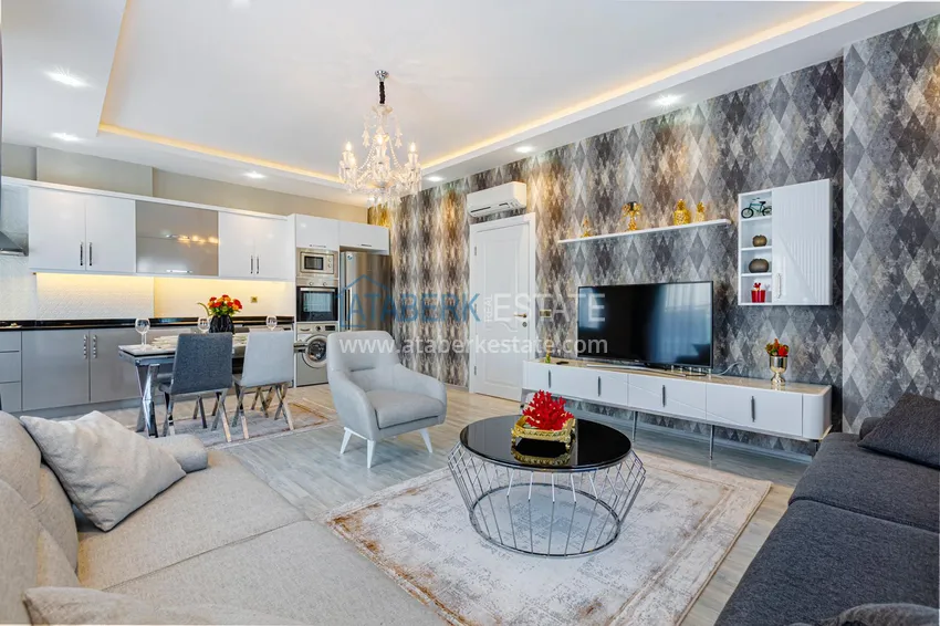 Purchase Flat in Mahmutlar - modern interior design with a partial sea view 5 