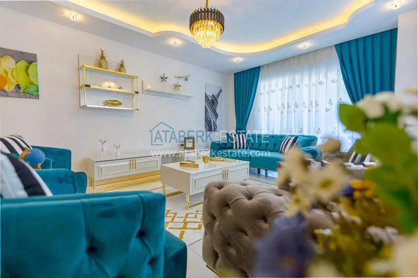 Purchase  Furnished apartment in Mahmutlar, 3 bedrooms in a comfortable complex 5 