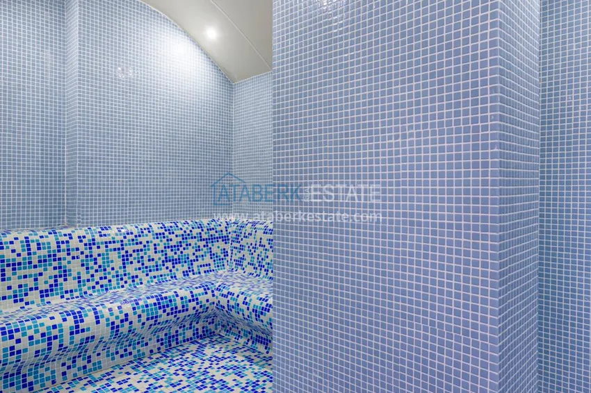 Flat in Mahmutlar - modern interior design with a partial sea view 6 