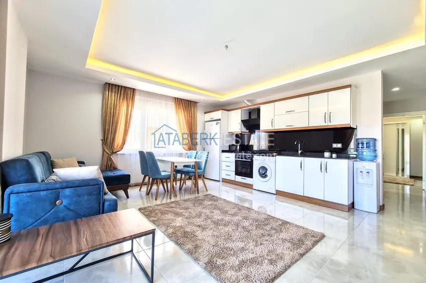 Purchase  Furnished two bedroom apartment with an open view in Mahmutlar  4 