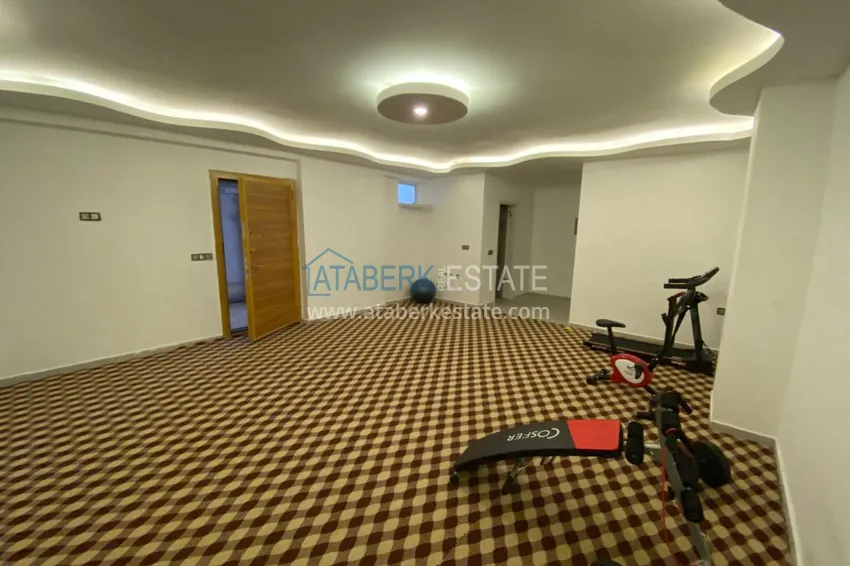 Furnished two bedroom apartment with an open view in Mahmutlar  9 