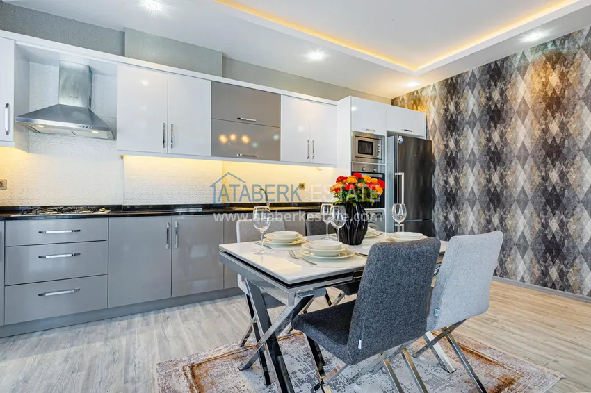 Purchase Flat in Mahmutlar - modern interior design with a partial sea view 9 