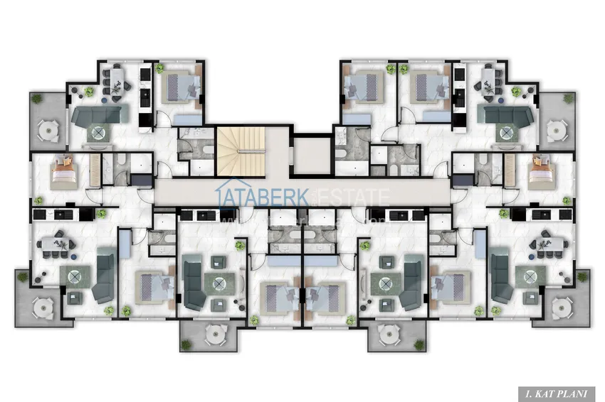Buy cheap Premium halal residence in Kargicak - luxury apartments from the developer with panoramic views 4 