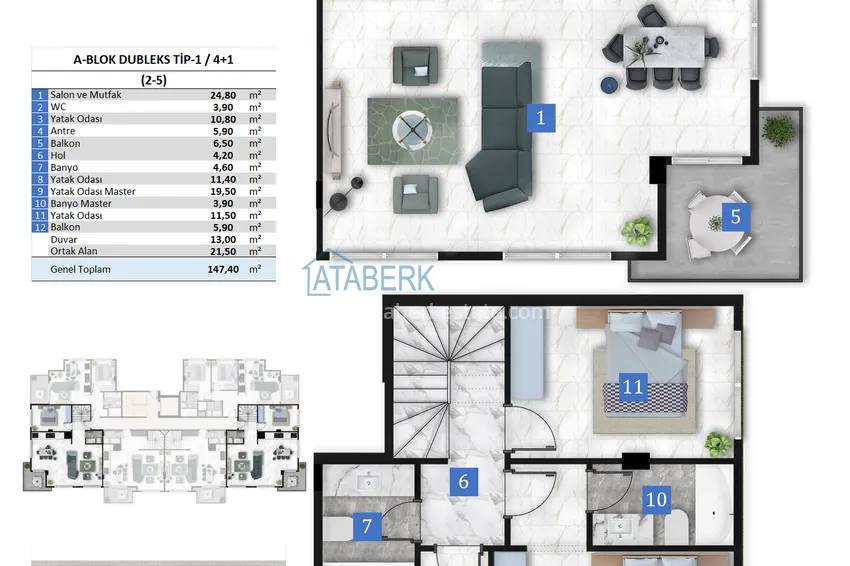 Buy cheap Premium halal residence in Kargicak - luxury apartments from the developer with panoramic views 6 