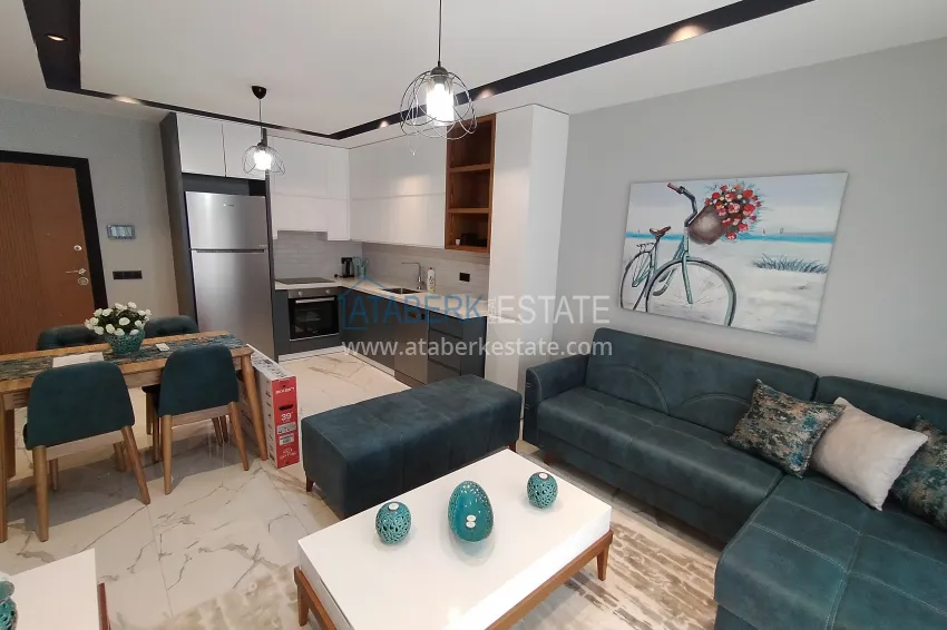 Purchase New one bedroom apartment for long-term rent in the center of Alanya 1