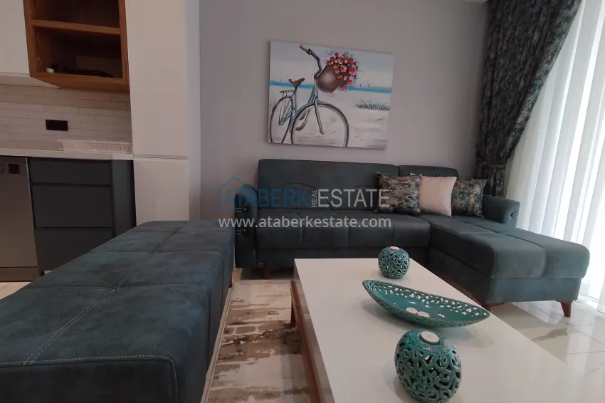 Purchase New one bedroom apartment for long-term rent in the center of Alanya 6