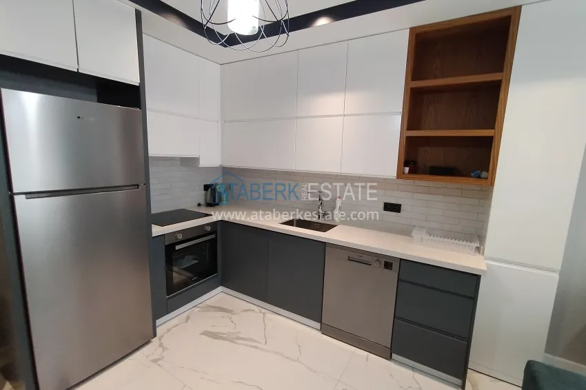 Purchase New one bedroom apartment for long-term rent in the center of Alanya 9