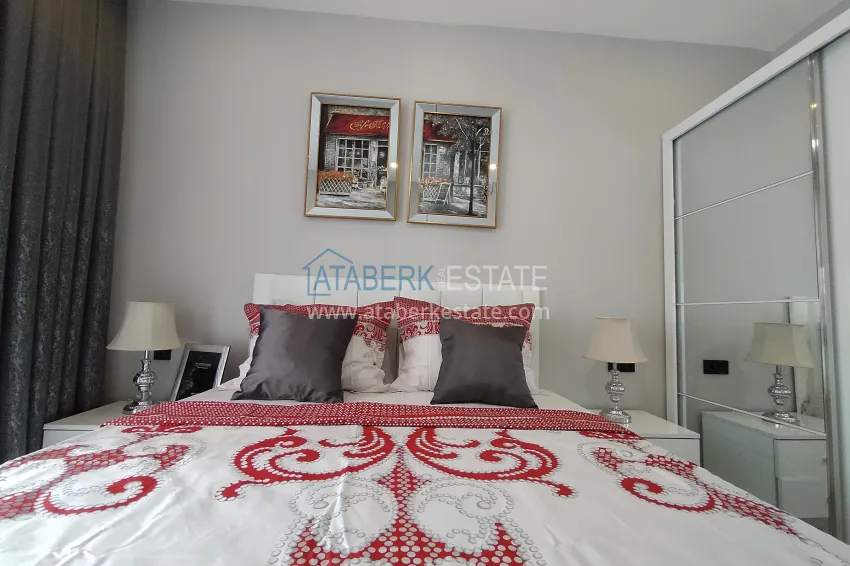 Purchase New one bedroom apartment for long-term rent in the center of Alanya 12