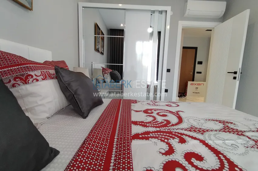 Purchase New one bedroom apartment for long-term rent in the center of Alanya 13