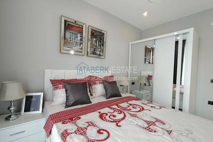 Purchase New one bedroom apartment for long-term rent in the center of Alanya 16