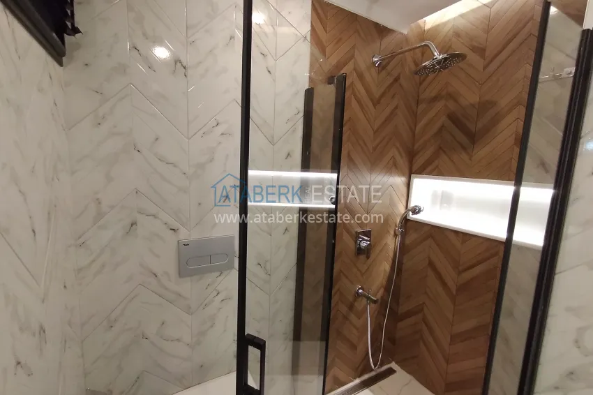Purchase New one bedroom apartment for long-term rent in the center of Alanya 26