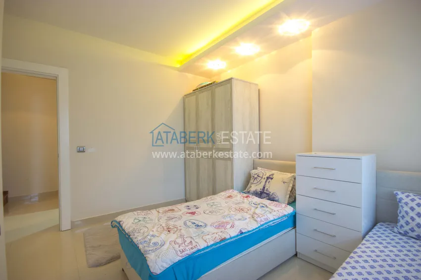 Purchase Furnished duplex with views in Mahmutlar 2 