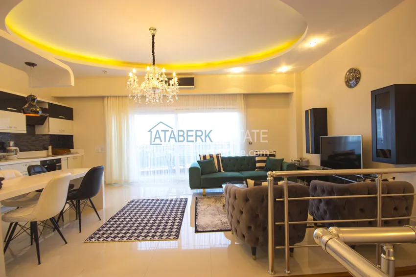 Purchase Furnished duplex with views in Mahmutlar 14 