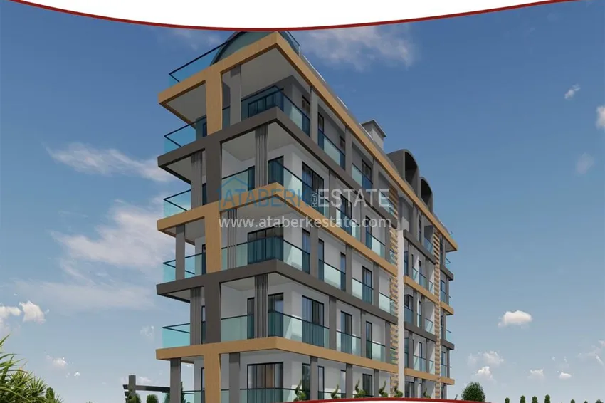 A new project of a residential complex in the center of Alanya a stone's throw from the beach 2 