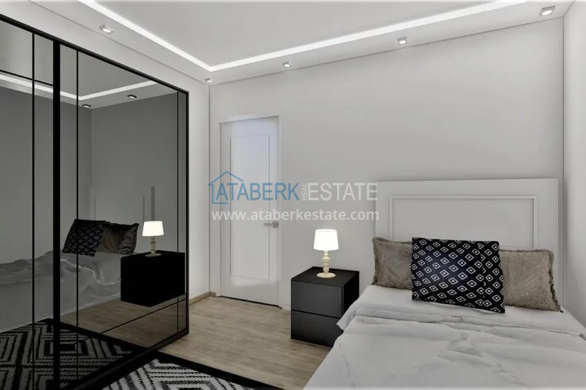Purchase  A new project of a residential complex in the center of Alanya a stone's throw from the beach 3 