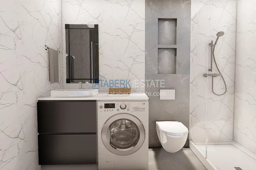 Purchase  A new project of a residential complex in the center of Alanya a stone's throw from the beach 7 