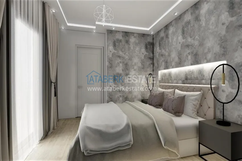 Purchase  A new project of a residential complex in the center of Alanya a stone's throw from the beach 5 