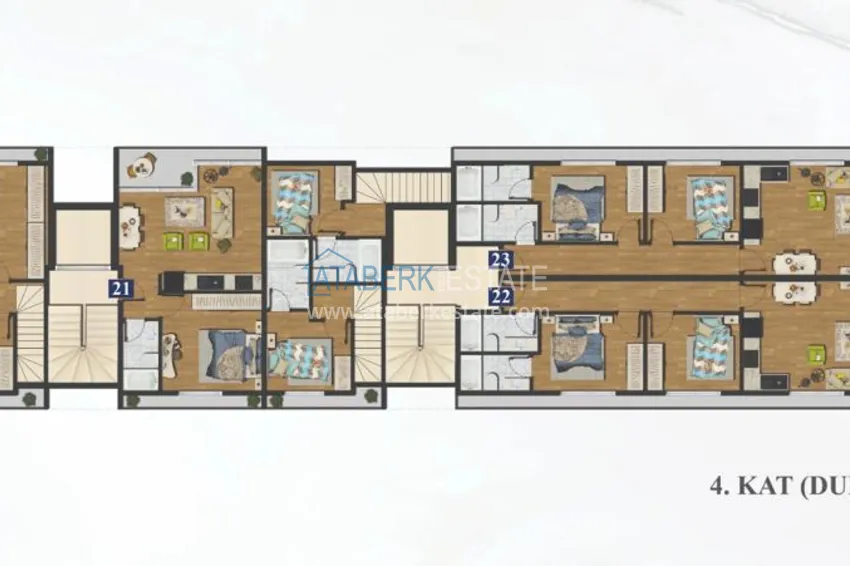 Buy cheap A new project of a residential complex in the center of Alanya a stone's throw from the beach 3 