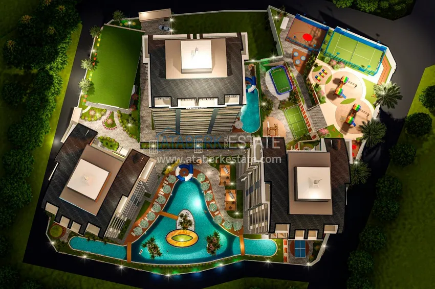 Buy cheap Impressive fashionable residential project in Mahmutlar 2 