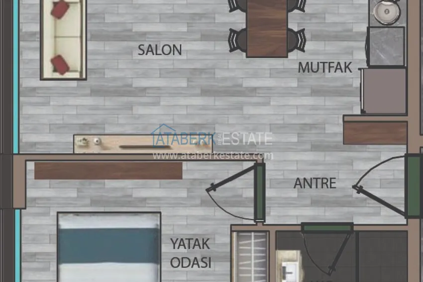 Buy cheap Apartments in Antalya at affordable prices, Kepez area from the developer 3 