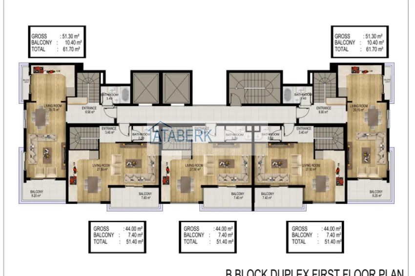 Buy cheap A new residential complex in Kargicak from a well-known construction company 10 