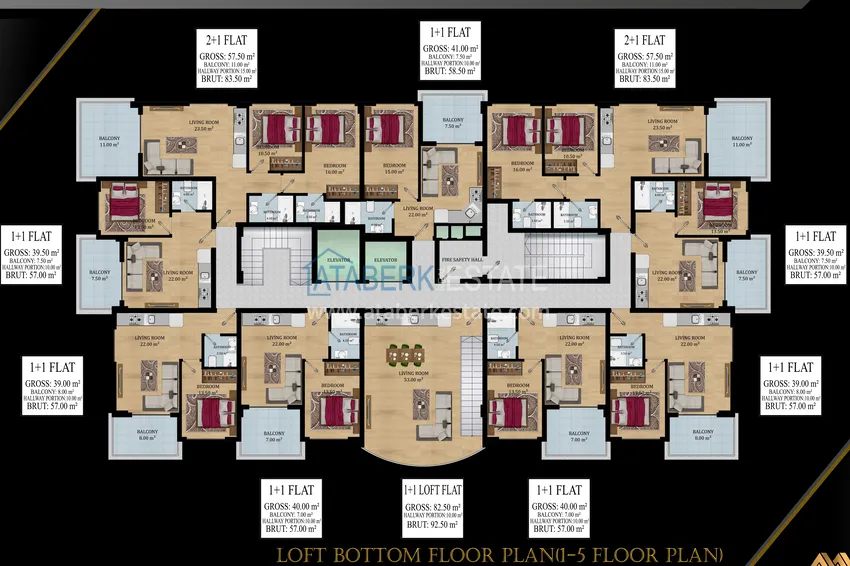 Buy cheap Nowy kompleks mieszkaniowy w budowie w Avsallar 2 