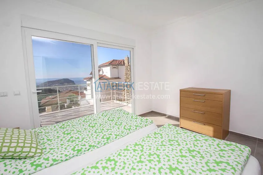 Purchase  Detached villa in Alanya with furniture and stunning panoramic views 14 