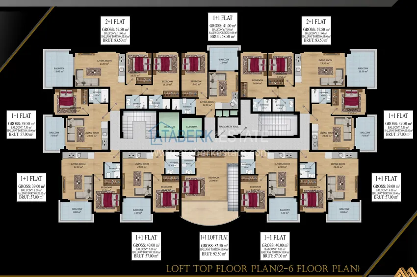 Buy cheap Nowy kompleks mieszkaniowy w budowie w Avsallar 3 