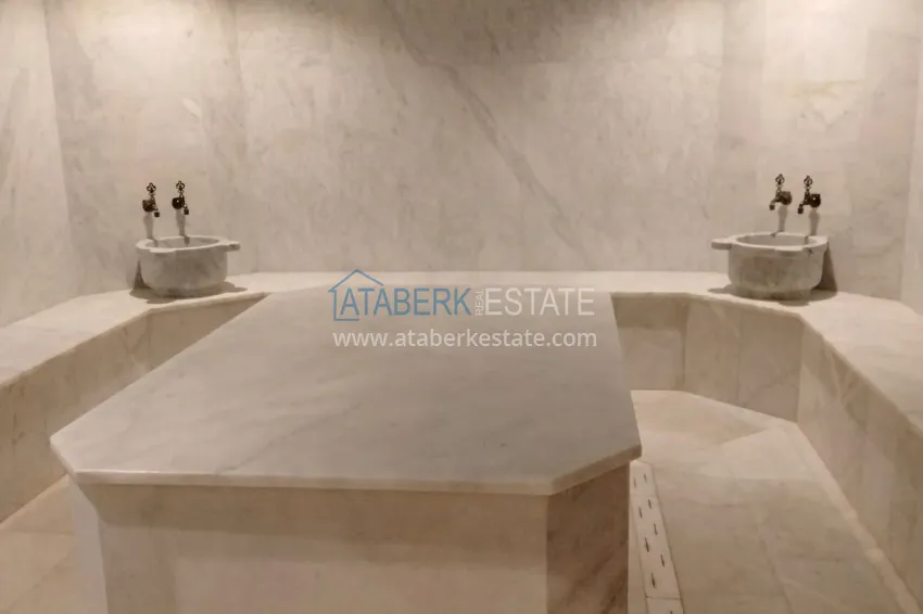 2+1 apartment in Antalya with furniture, glazed balcony and gasification - Konyaalti district 14 