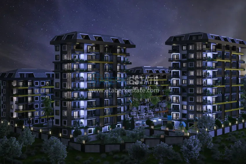 A new project of a residential complex in Avsallar - a special offer for investors 25 