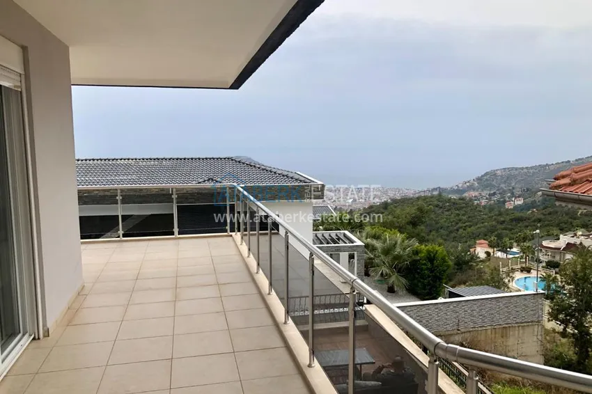 Purchase  Detached villa in Alanya with furniture and stunning panoramic views 18 