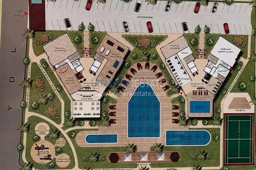 Buy cheap New investment project of a multi-apartment residential complex in Mahmutlar  6 