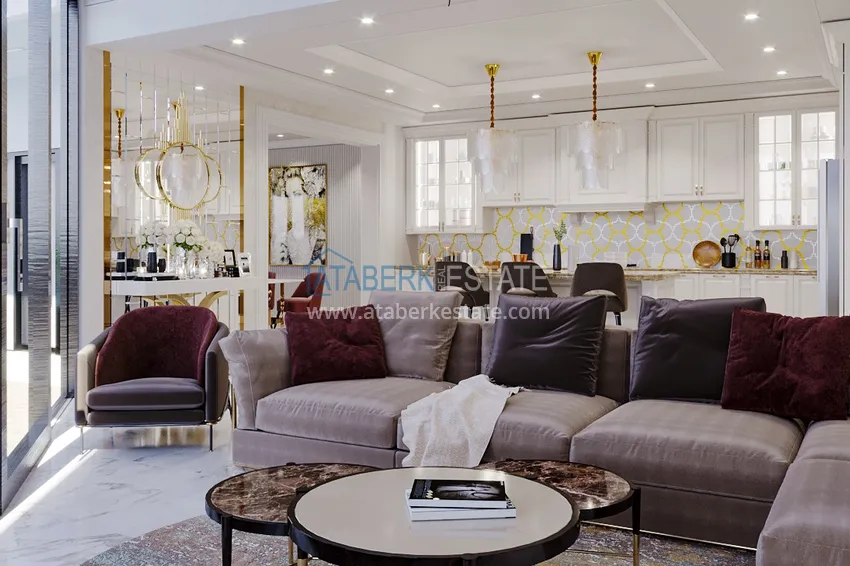 Purchase New luxury private villa project in Kargicak with panoramic views 1 