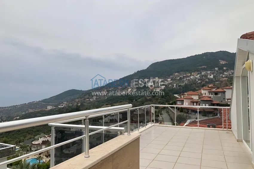 Purchase  Detached villa in Alanya with furniture and stunning panoramic views 33 